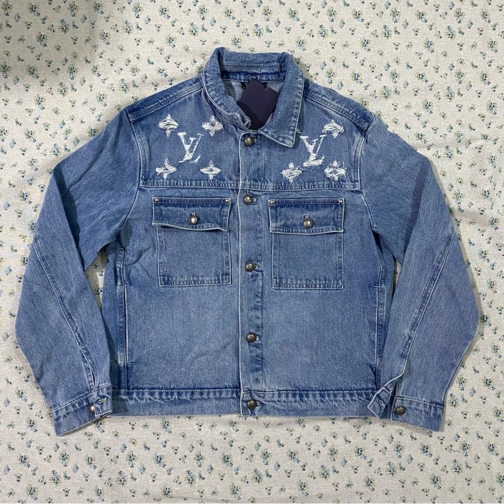 Louis Vuitton Blue Denim Jacket